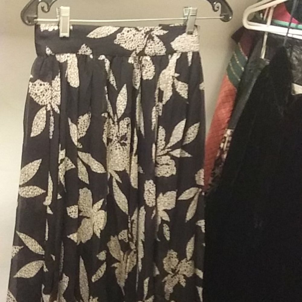 Silk skirt